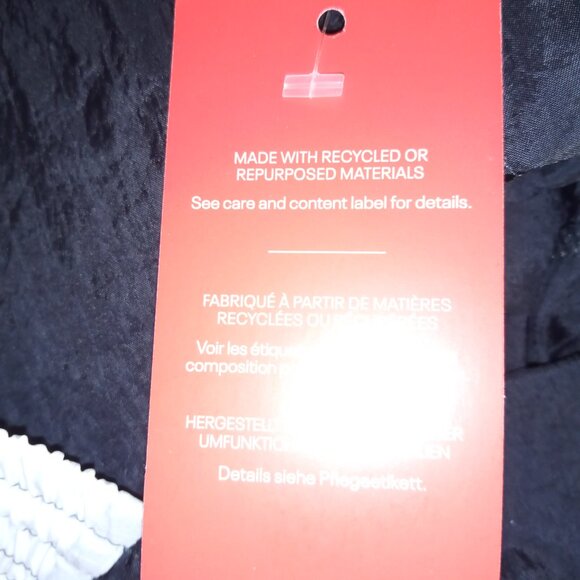 REEBOK BV Woven Training Pants  Women's Medium  Black  Lightweight  Pockets  NWT - Picture 12 of 12